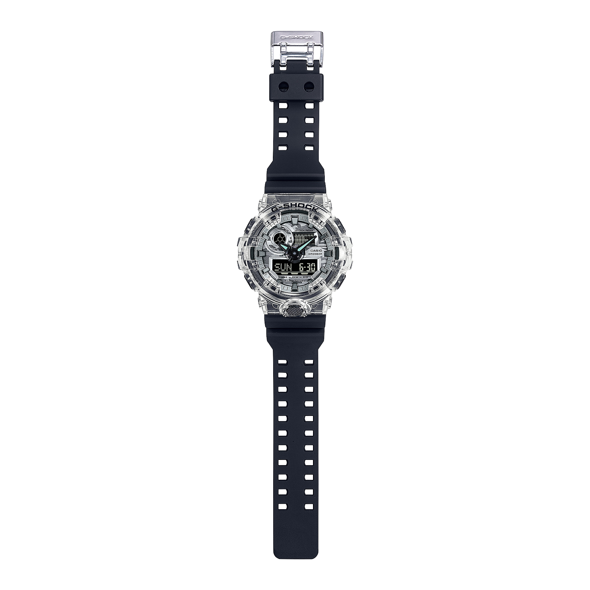 G-Shock Digital Analog Black Resin Band Watch GA700SKC-1A