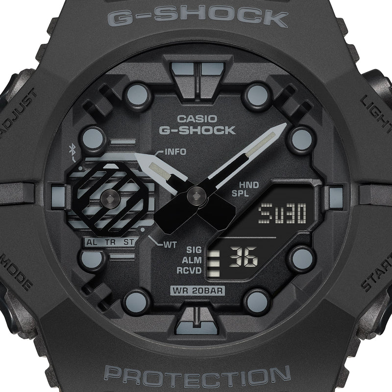 G-Shock Analog Digital Black Resin Band Watch GAB001-1A