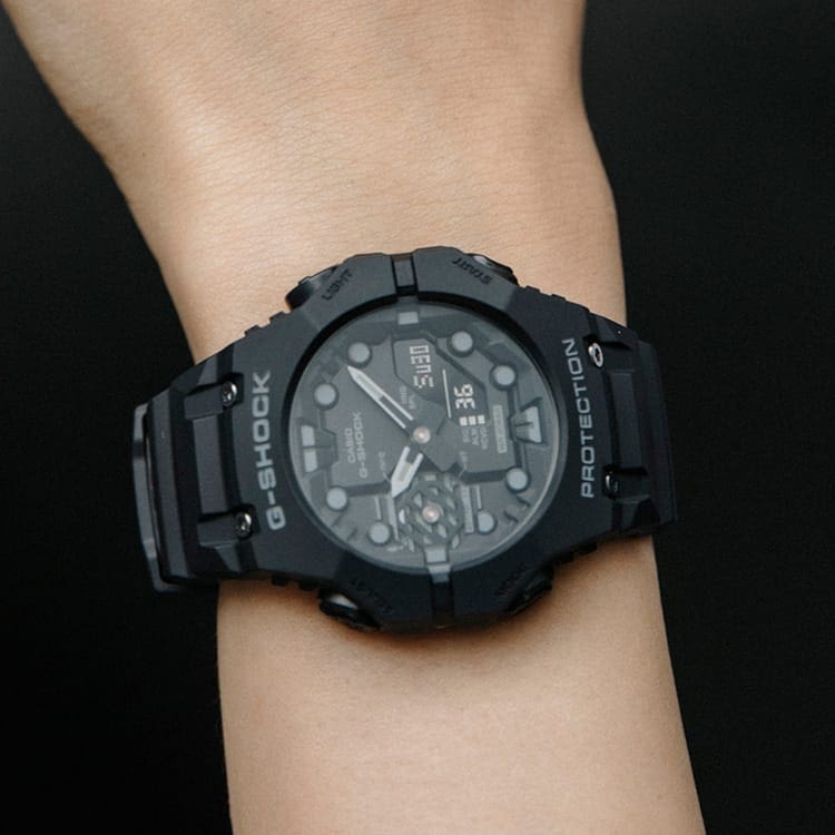 G-Shock Analog Digital Black Resin Band Watch GAB001-1A