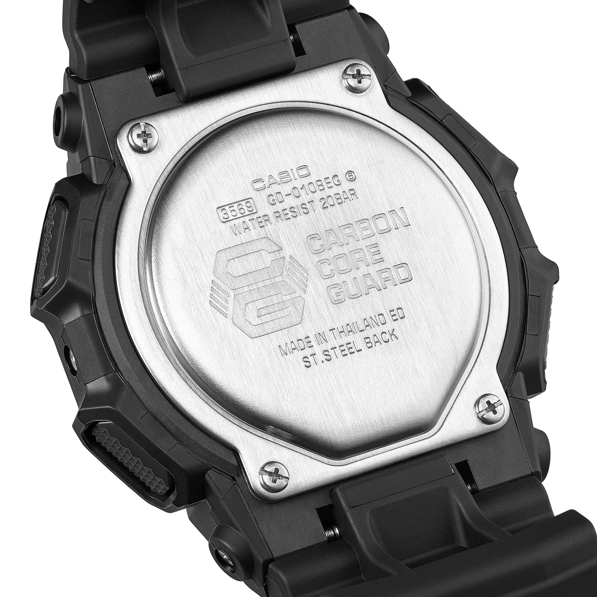 G-Shock Analog Digital Green Dial Black Resin Band 10 Year Battery Watch GD010BEG-1D