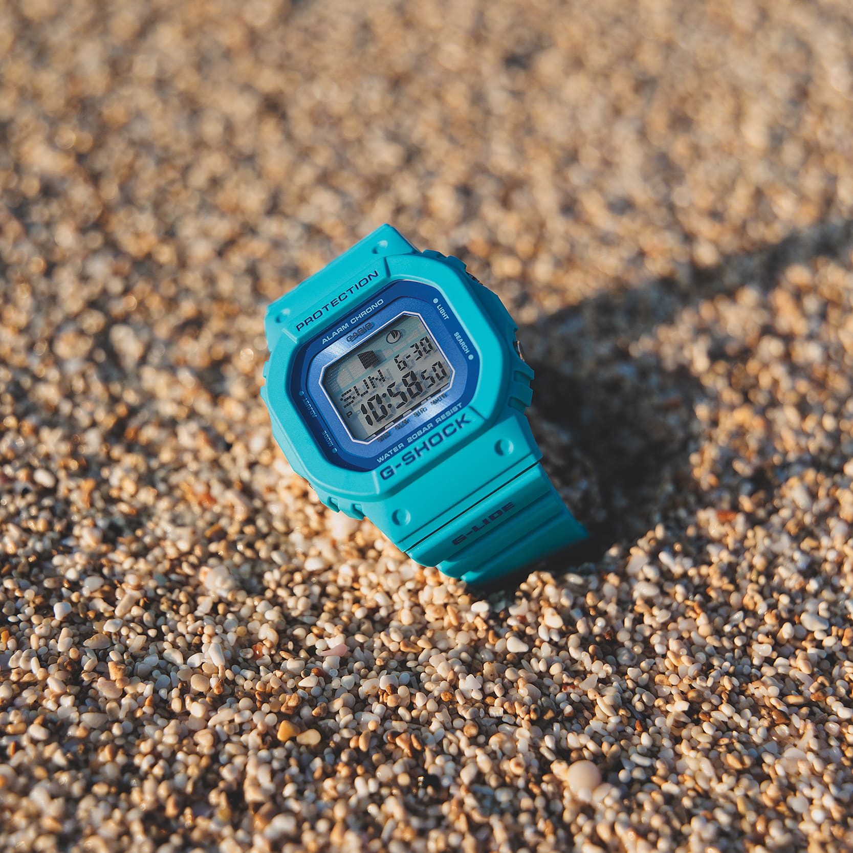 G-Shock G-lide Blue Resin Band Watch GLXS5610-2D