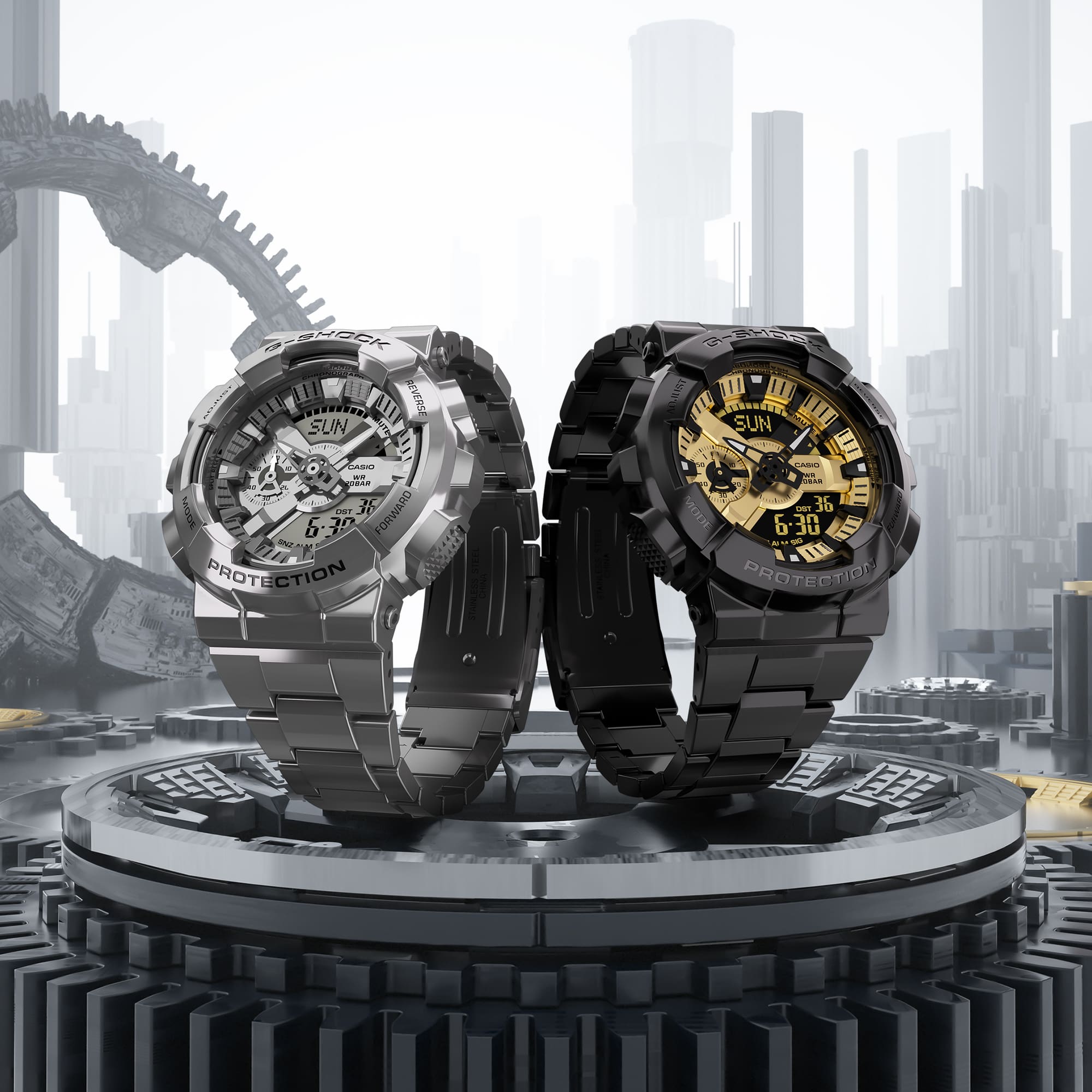 G-Shock 110 Series GM110BD-1A9 | Watch Direct