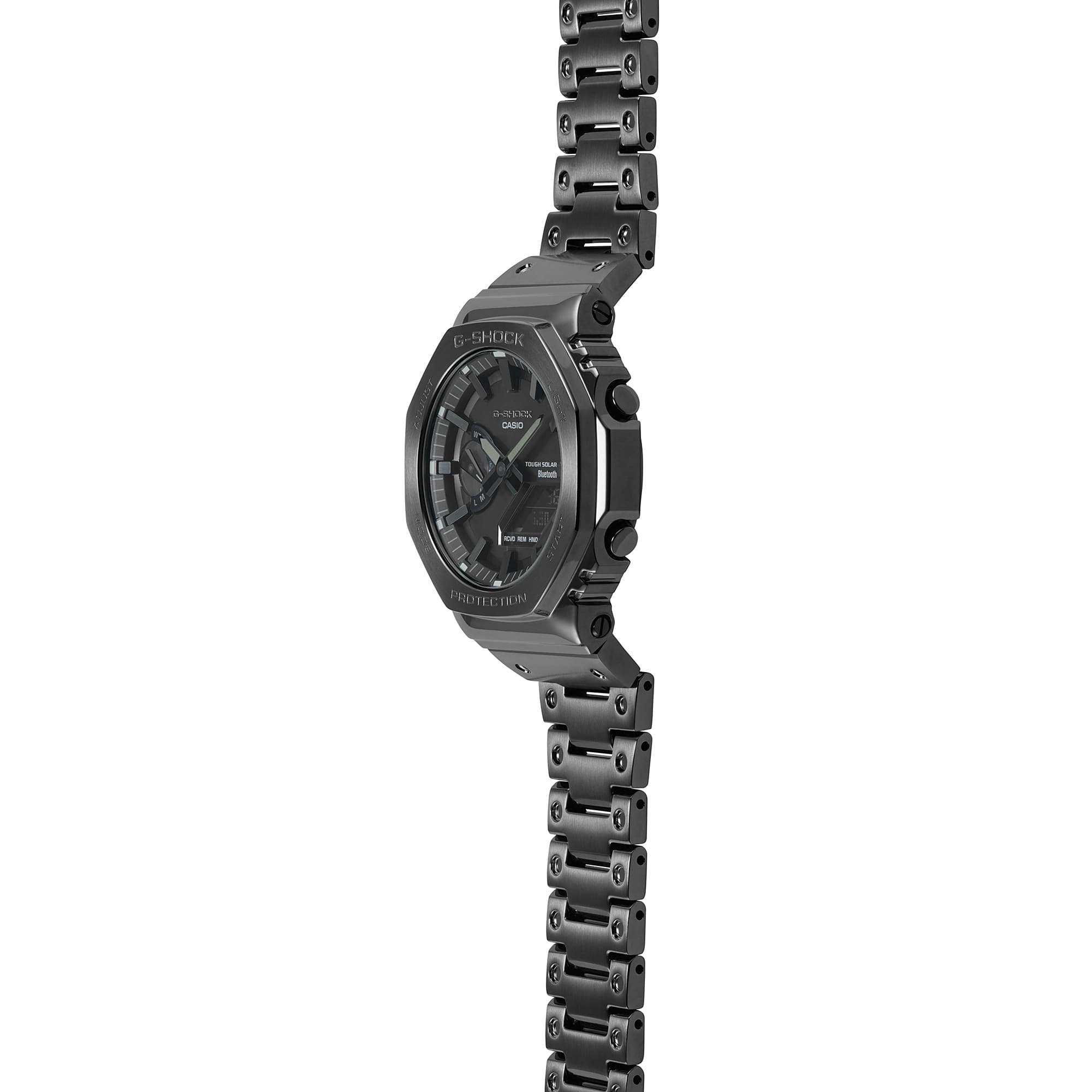 G-Shock Full Metal Black Dial Stainless Steel Watch GMCB2100BT-1A