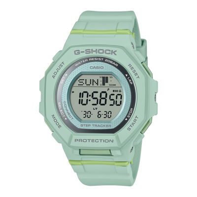 G-Shock G-Squad Green Resin Band Watch GMDB300-3D