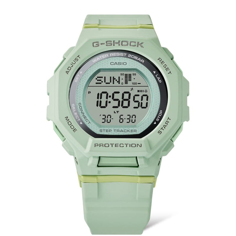 G-Shock G-Squad Green Resin Band Watch GMDB300-3D