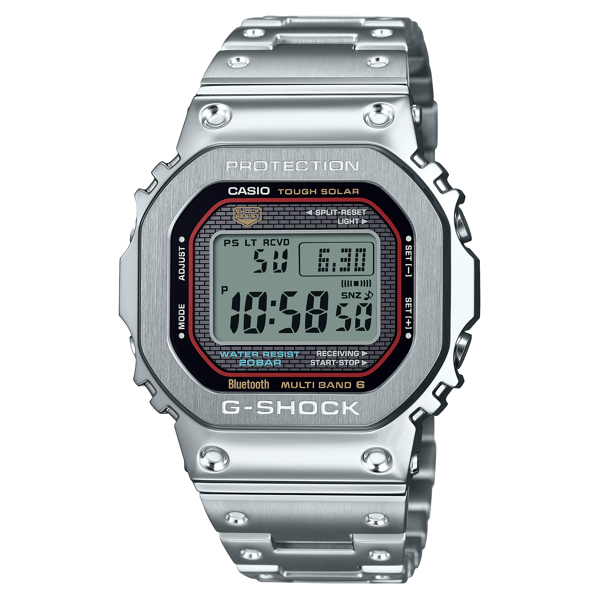 G-Shock Full Metal 5000 Series Stainless Steel Watch GMWB5000D-1C