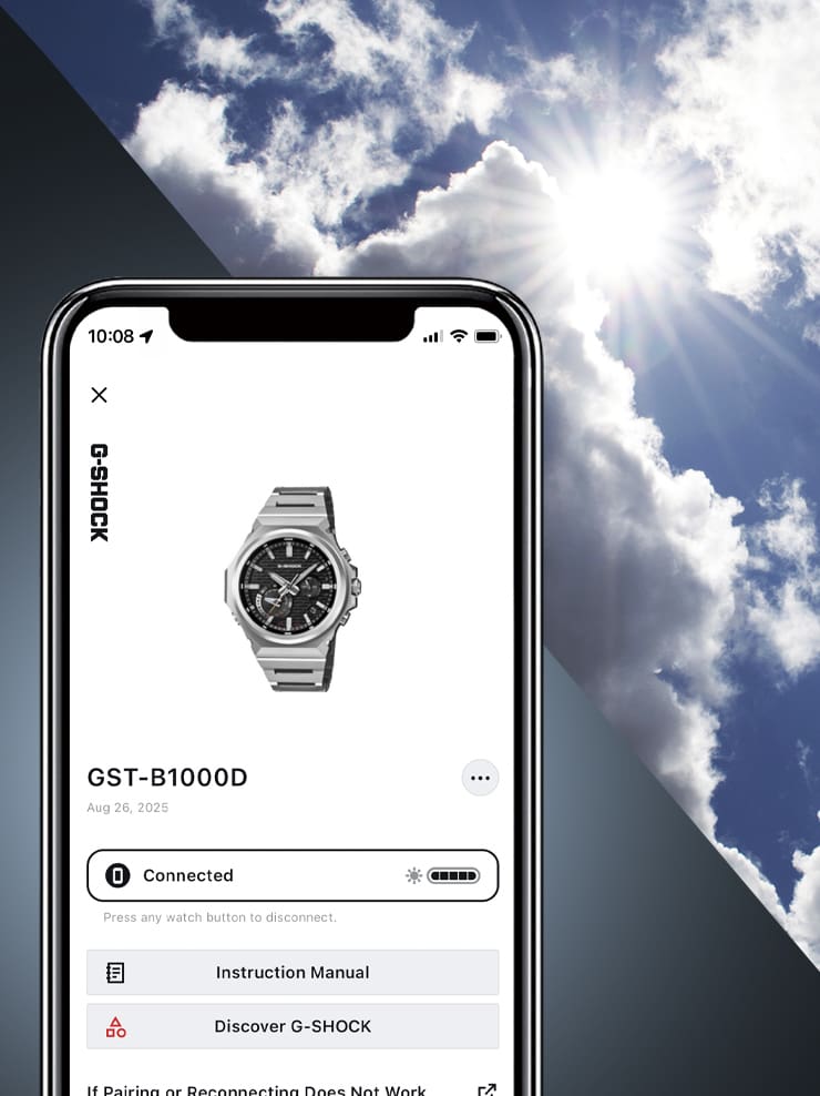 G-Shock G-Steel Green Dial Stainless Steel Watch GSTB1000D-3A