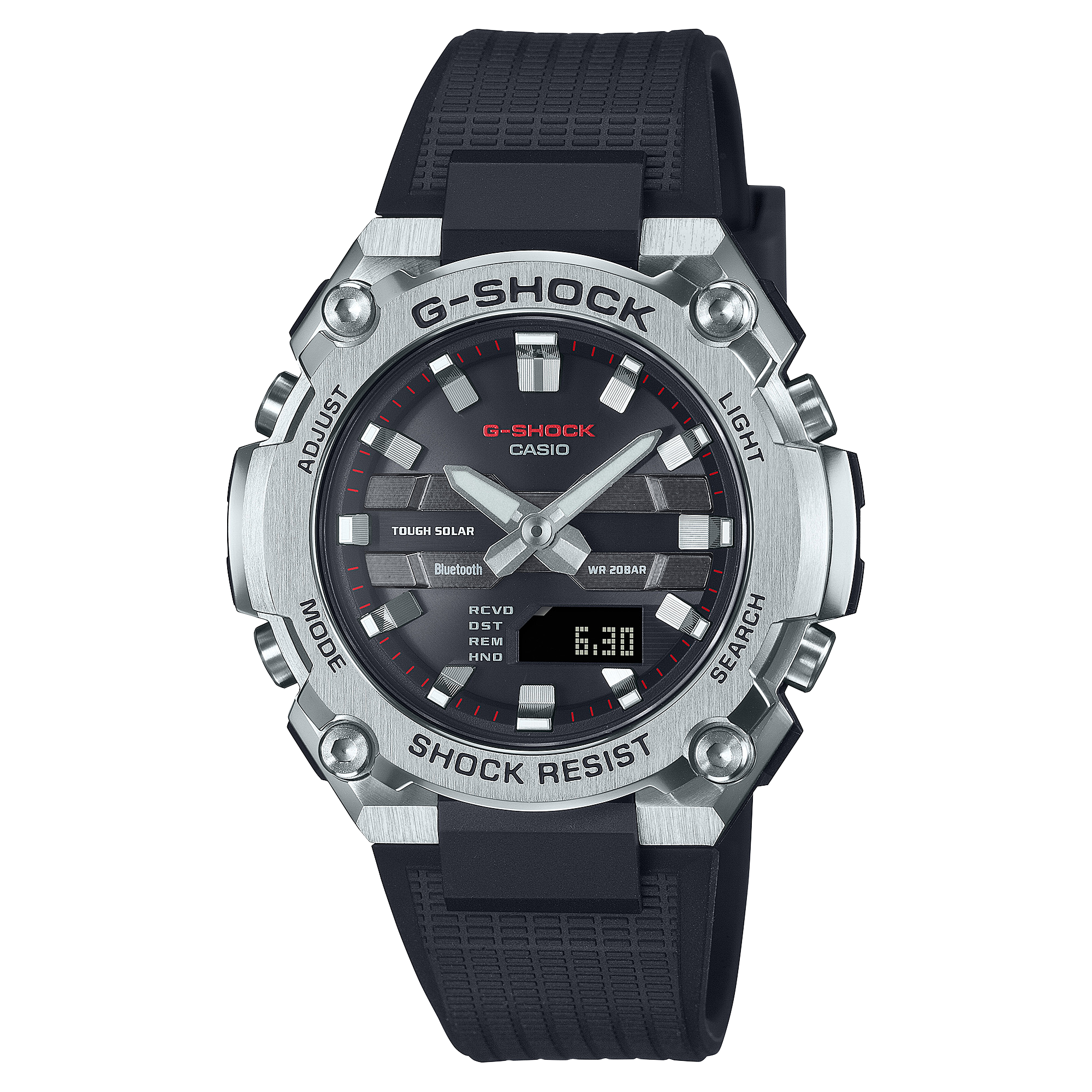 G-Shock Black Resin Band Black Dial Watch GSTB600-1A