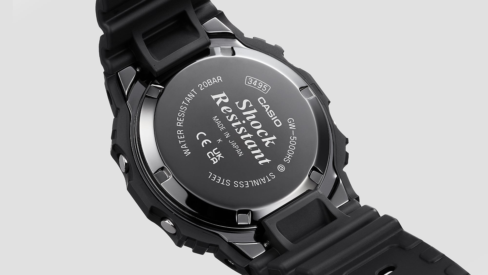 G-Shock Digital Black Resin Band Watch GW-5000HS-1D