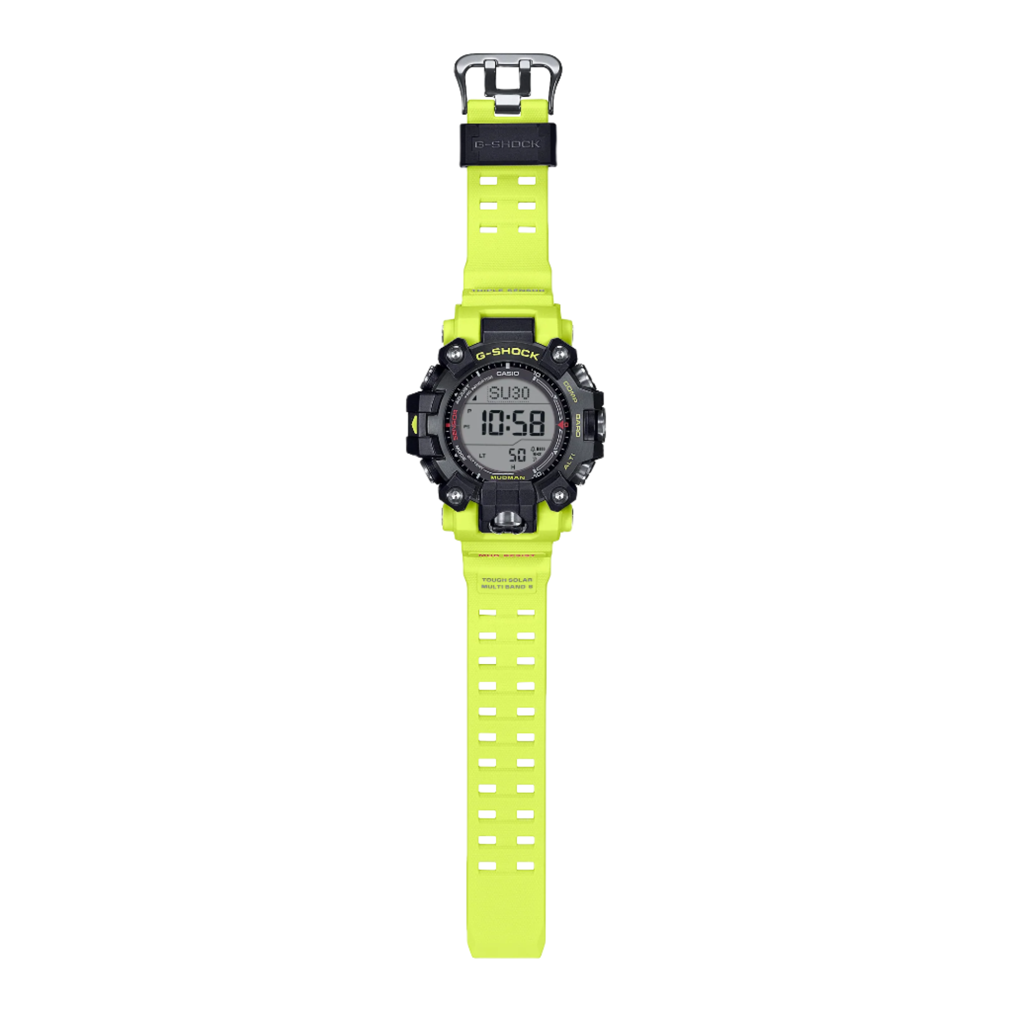 G-Shock Master of G line Grey Dial Green Resin Band Watch GW9500MRY-1A9