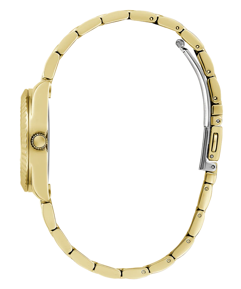 Guess Mini Luna Gold Dial and Band Stainless Steel Watch GW0687L2