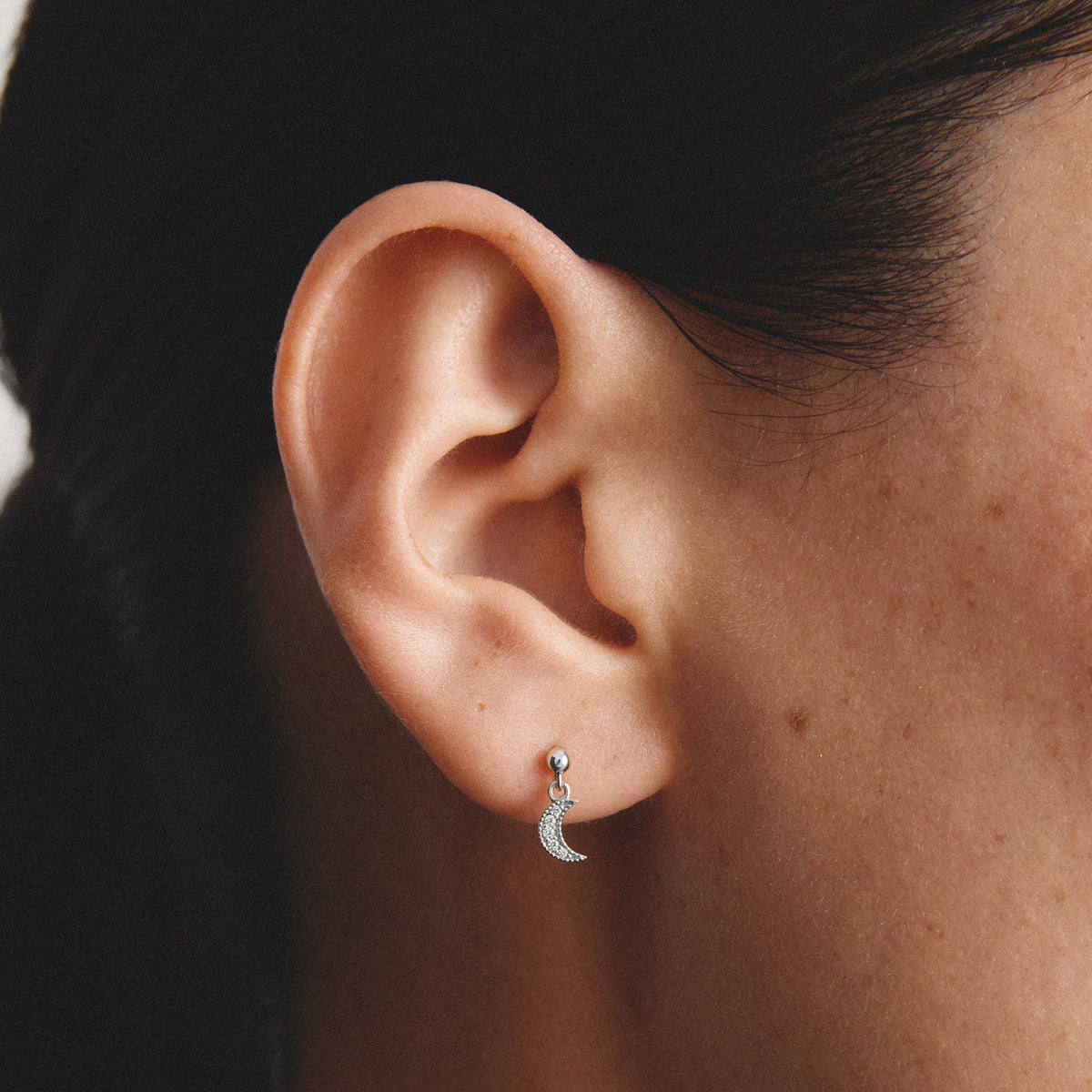 Thomas Sabo Stud earrings moon and star with zirconia TH2374 TH2374 view 3