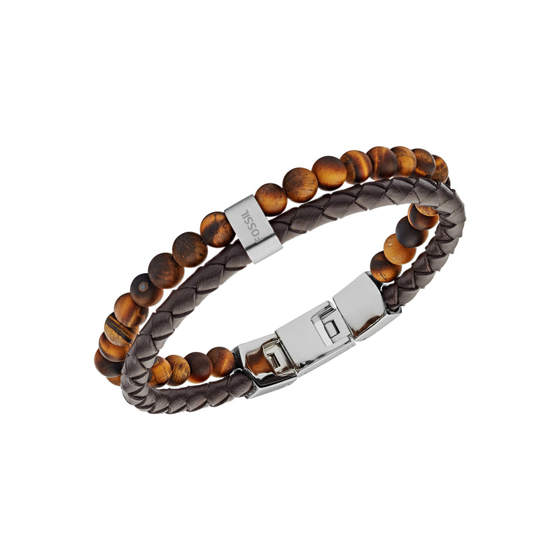 Fossil Vintage Casual Brown Bracelet JF03118040