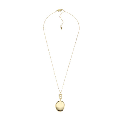 Fossil Jewelry Gold Necklace JF04426710