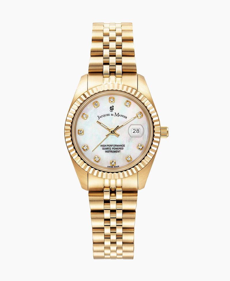 JDM Inspiration Passion Gold Mother of Pearl Women's Watch JWL01203