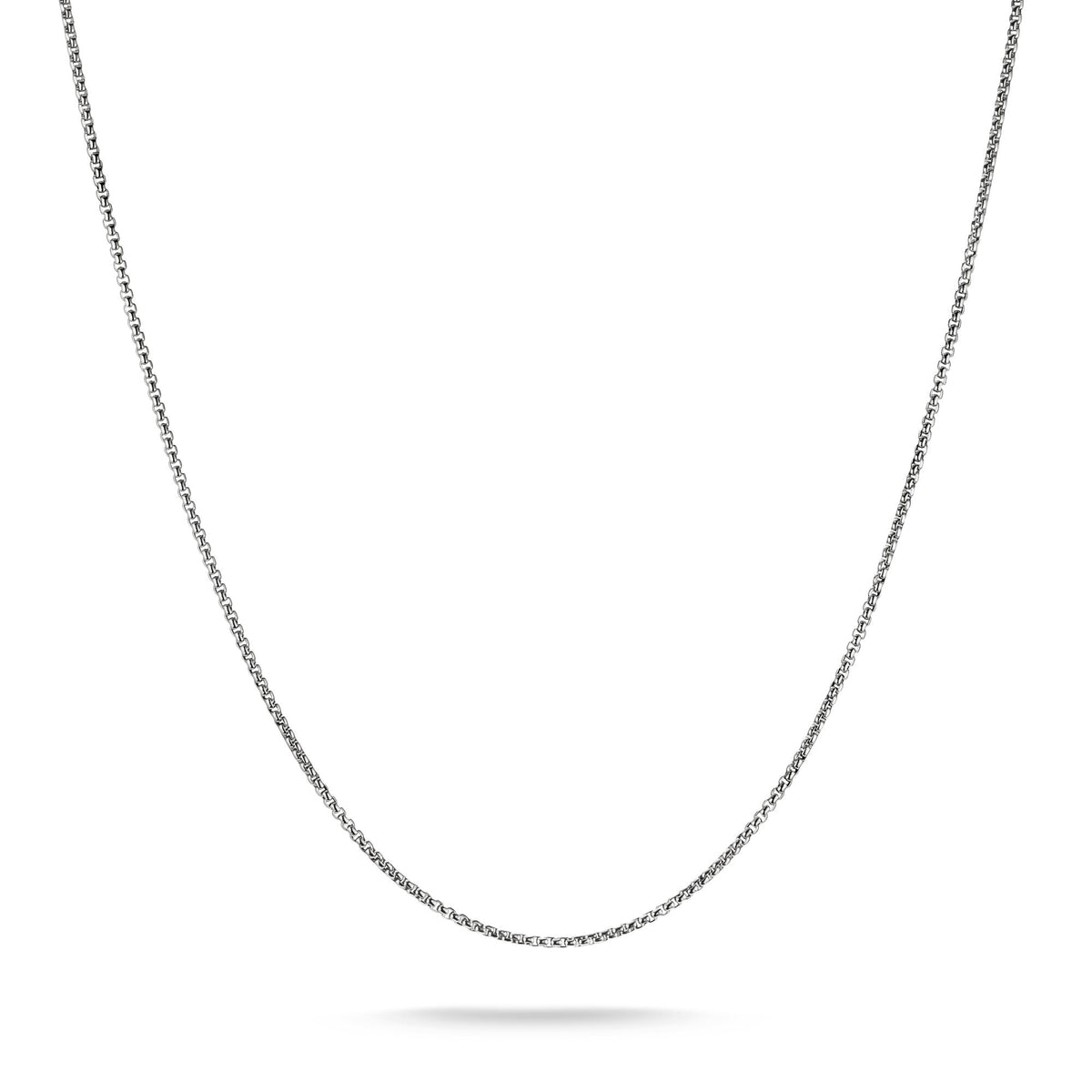 Thomas Sabo Stainless Steel Box Chain Necklace 2mm TKE1108S45 front packshot