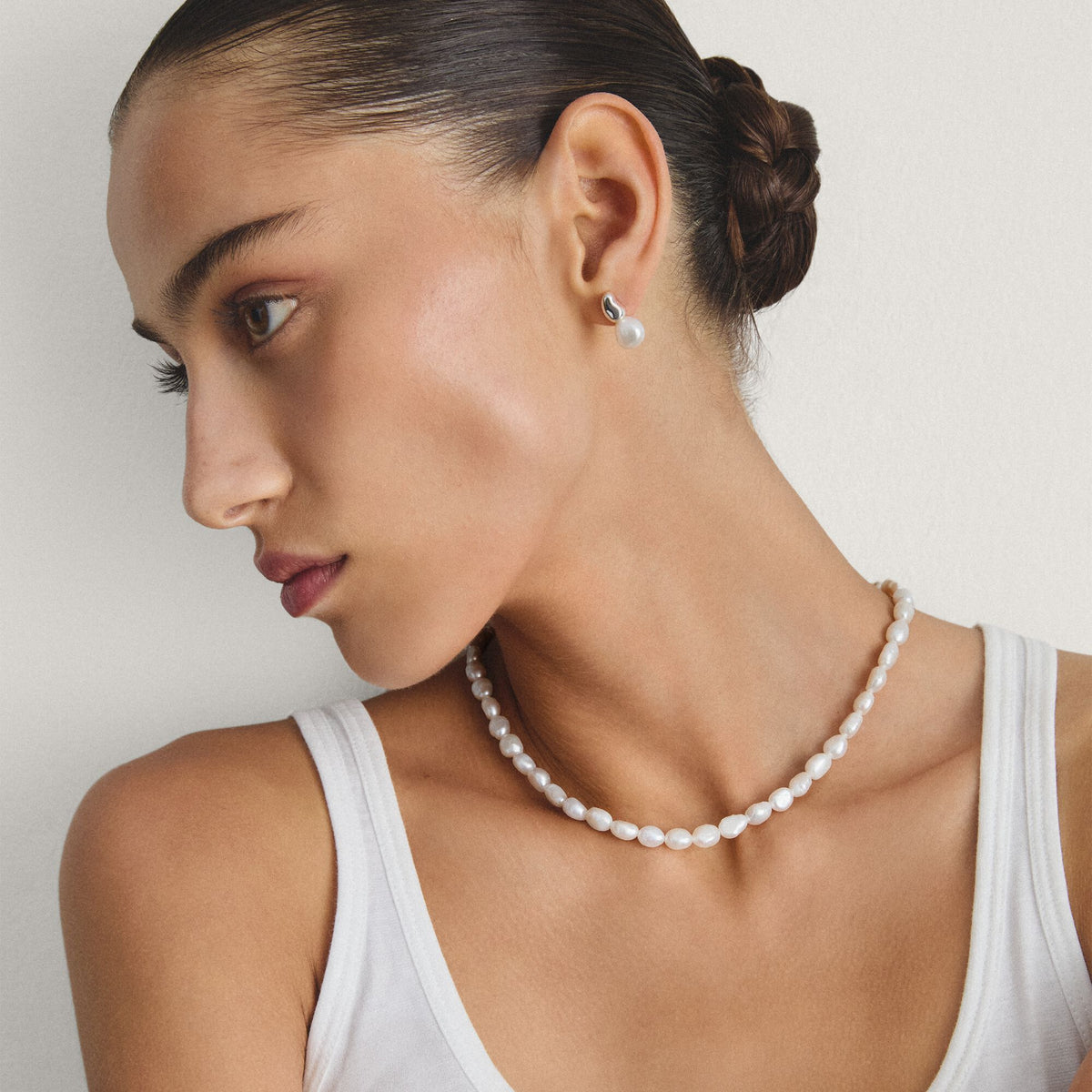 Thomas Sabo Pearl necklace TKE2383