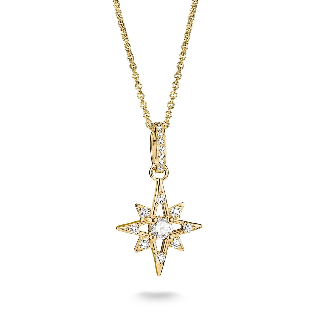 Thomas Sabo Necklace star with zirconia TKE2394MY TKE2394MY front packshot
