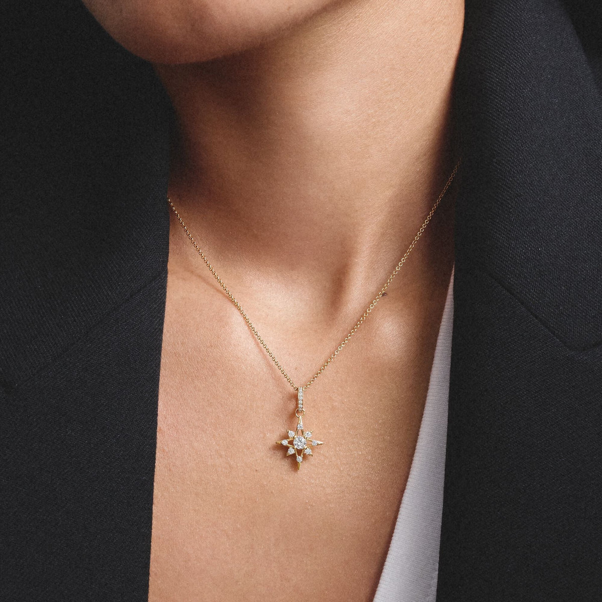 Thomas Sabo Necklace star with zirconia TKE2394MY TKE2394MY view 2