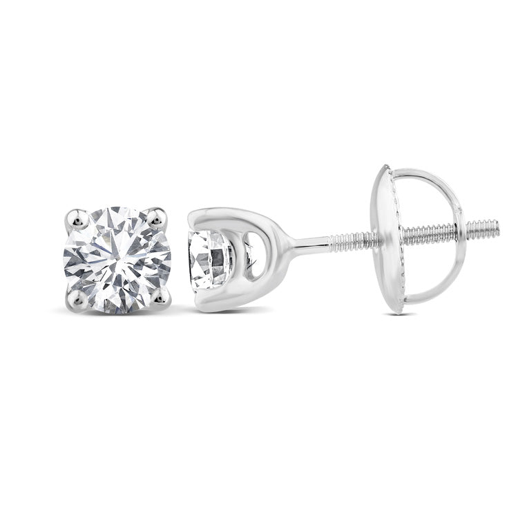 2.00ct Lab Grown Diamond Earrings in 9K White Gold