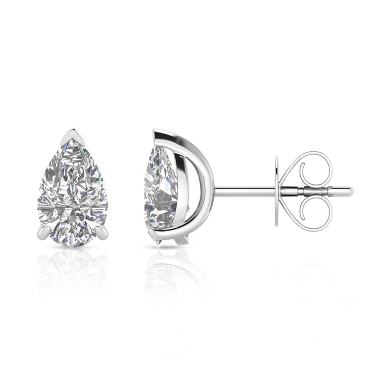 2.00ct Lab Grown Diamond Earrings in 9K White Gold