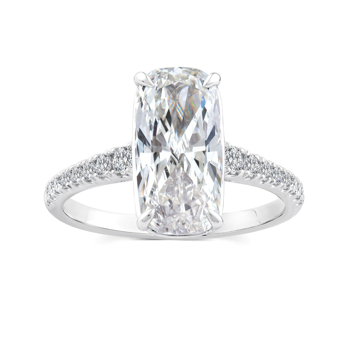 3.30ct Lab Grown Diamond Northern Ray Ring in Platinum
