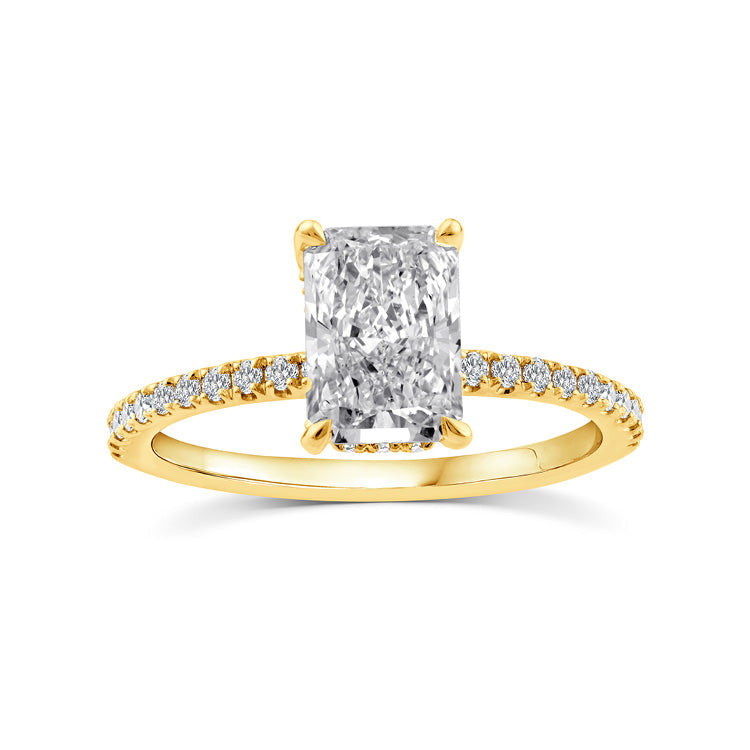 1.75ct Lab Grown Diamond Ring in 9K Yellow Gold