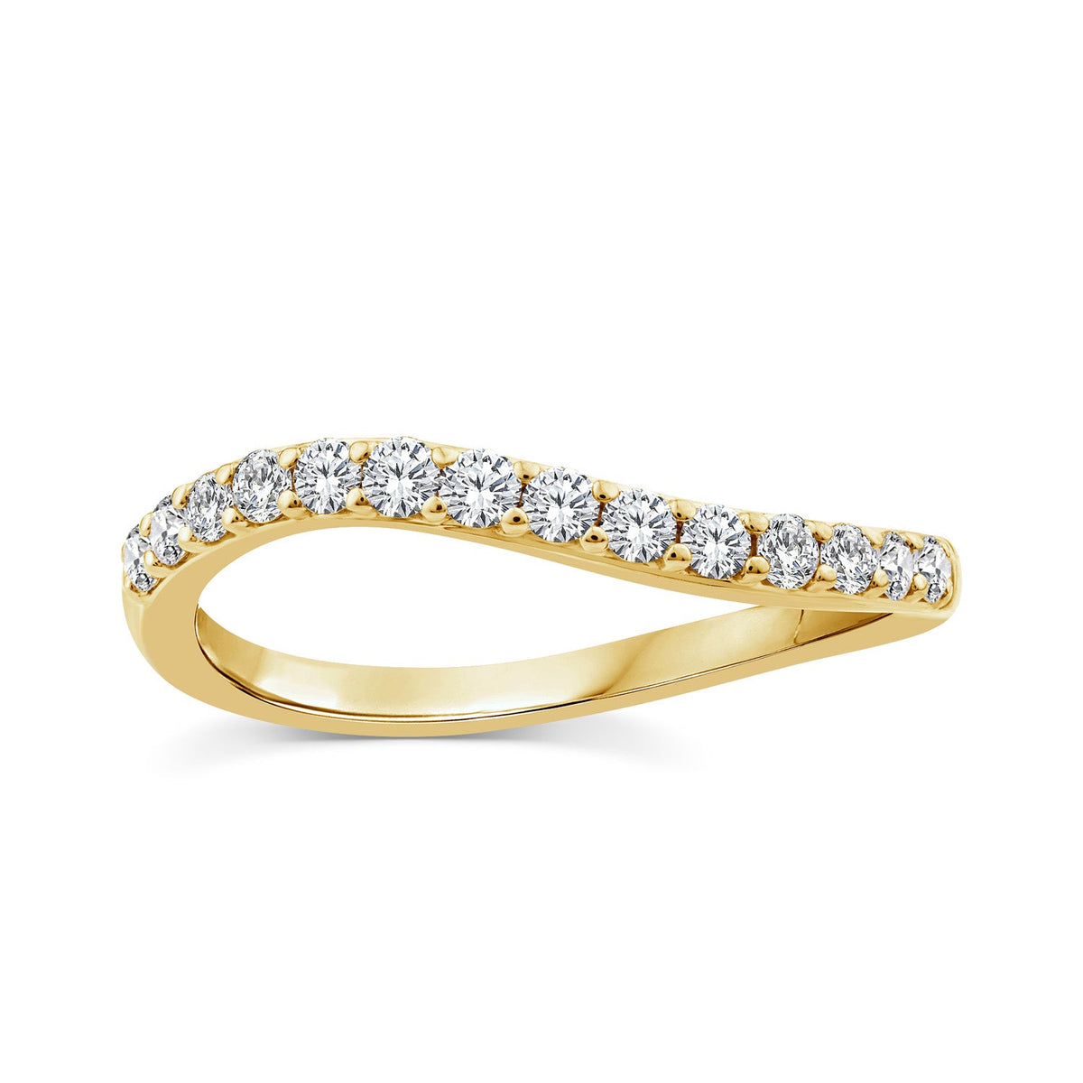 22K Gold Vermeil 0.30ct Lab Grown Diamond Ring LGRF-3973-Y-L
