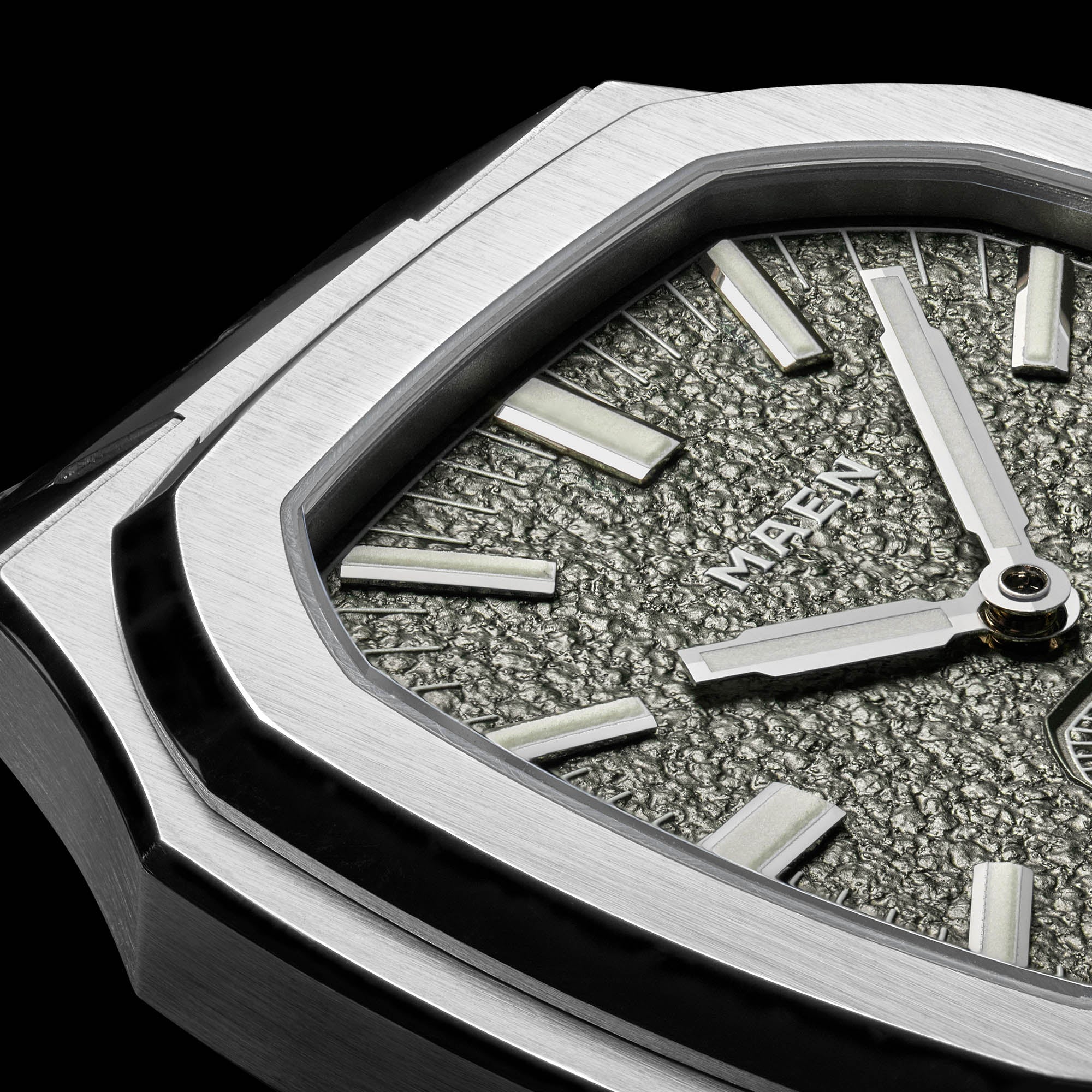 MAEN Manhattan 37 Ultra Thin Ghost Grey Manual Wind Movement Watch M2.2.4