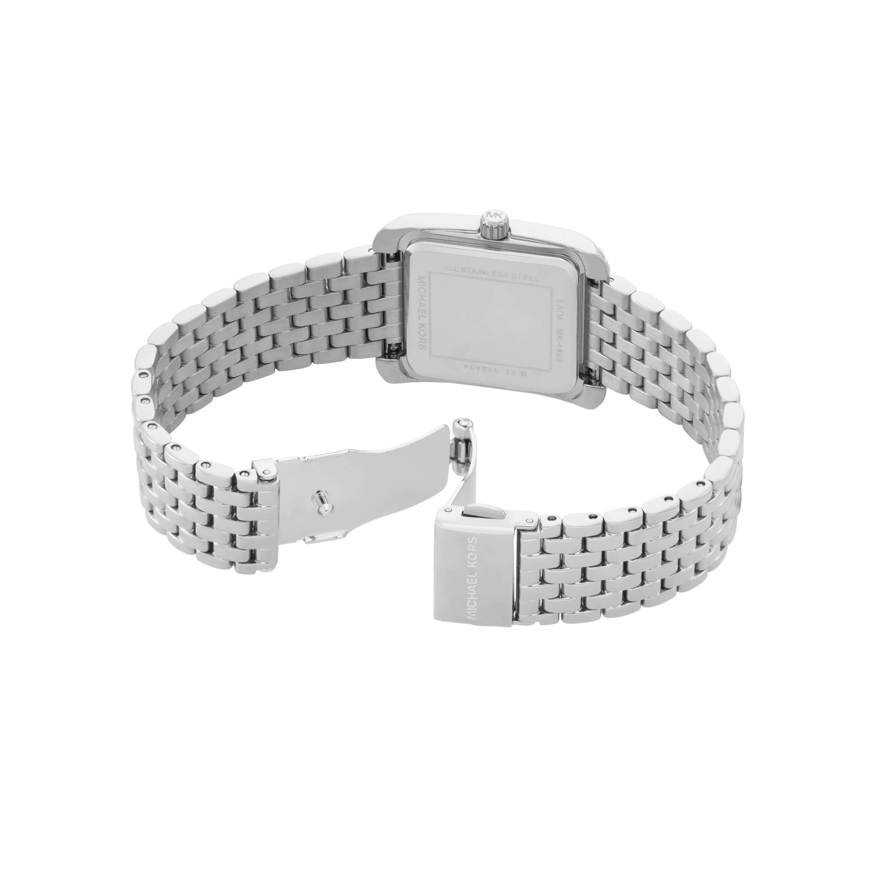 Michael Kors Emery Blue Dial Stainless Steel Watch MK4829