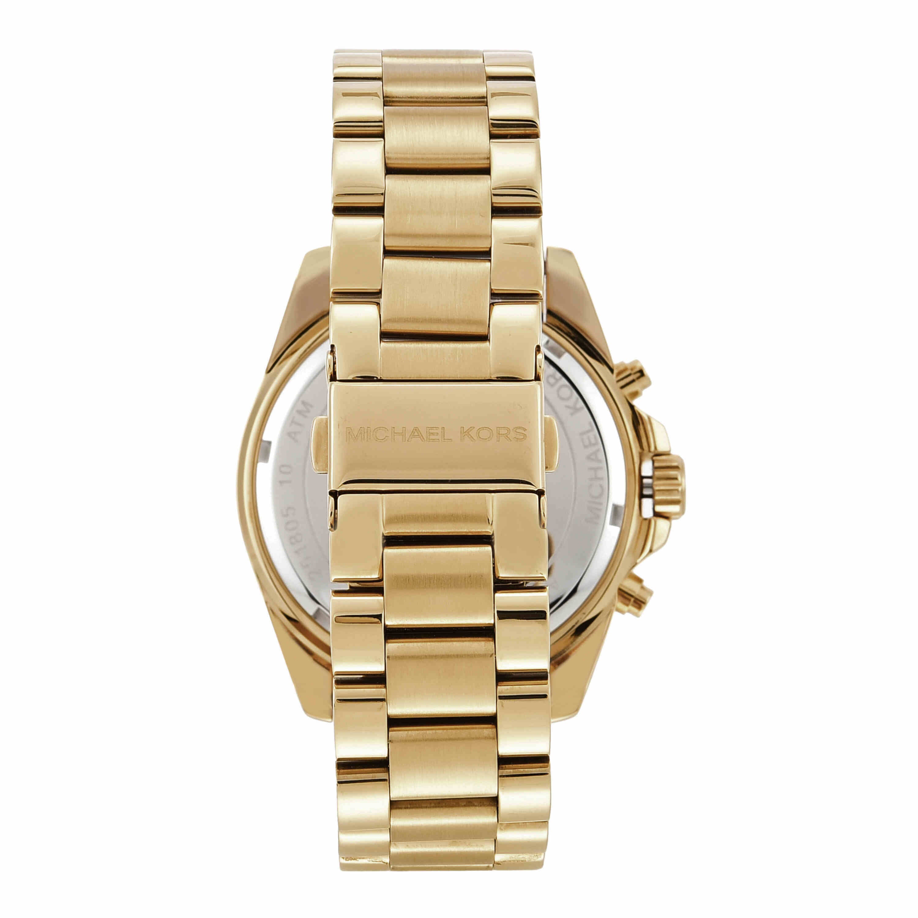 Michael Kors Bradshaw Gold Dial Stainless Steel Watch MK5605