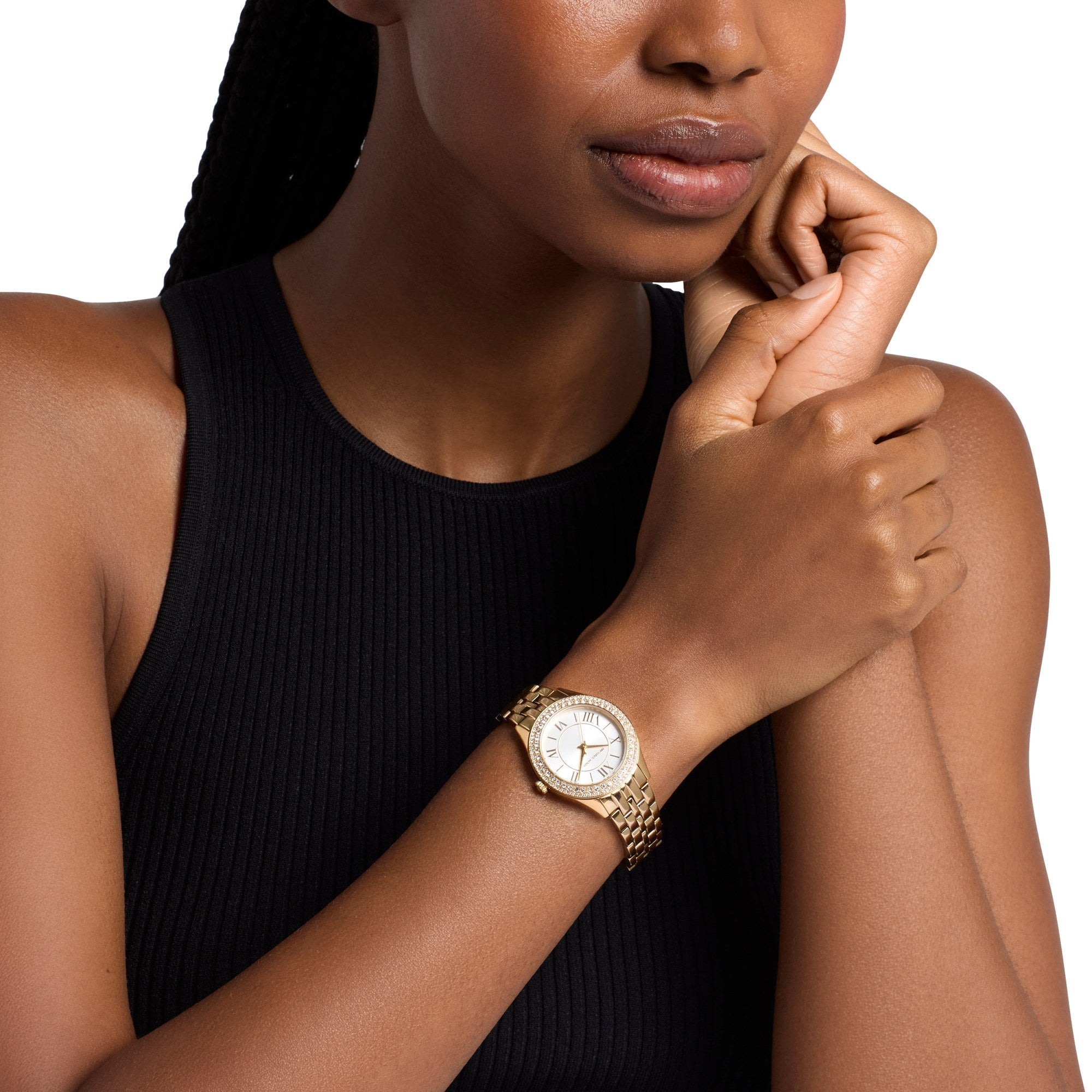 Michael Kors women's watch, white dial (view 7)