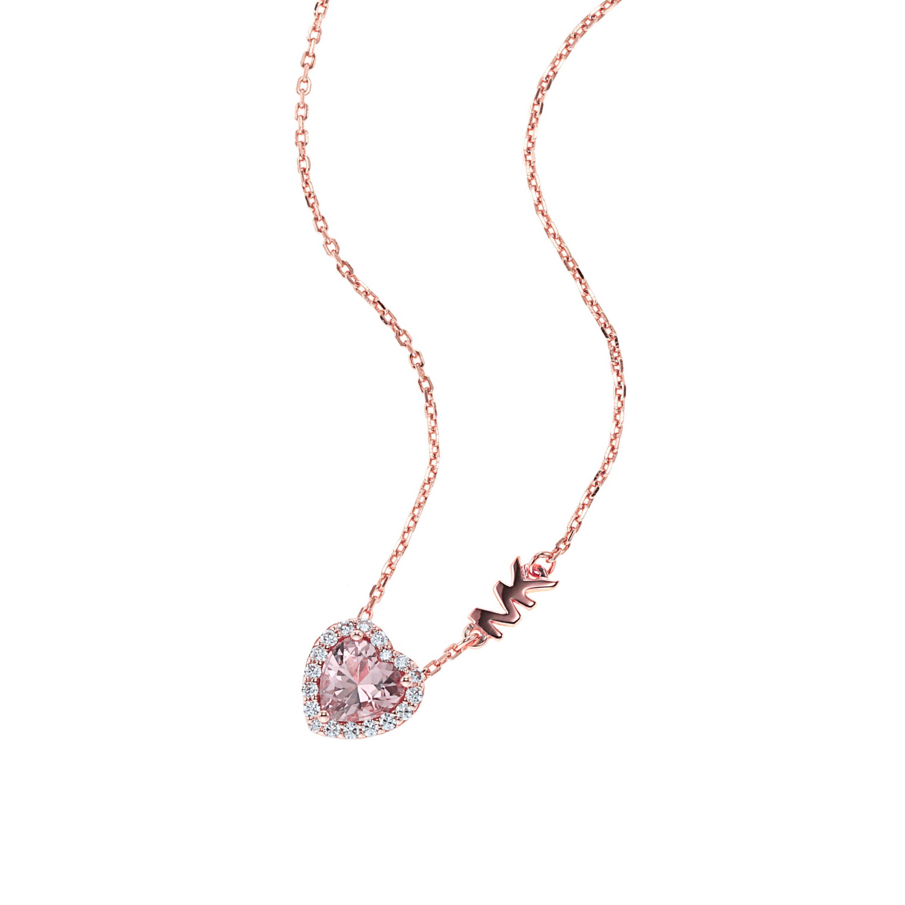 Michael Kors Premium Rose Gold Necklace MKC1520A2791