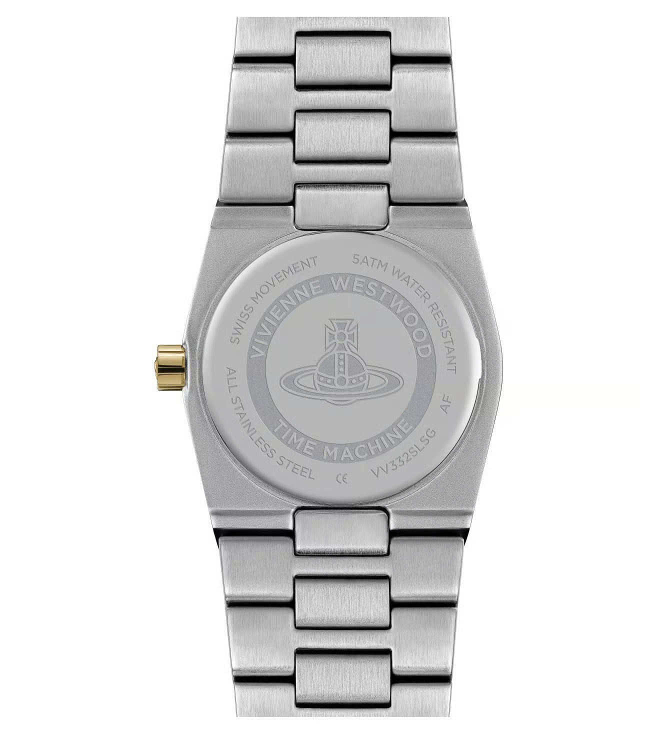 Vivienne Westwood The Hoxton Silver Dial Stainless Steel Women's Watch VV332SLSG