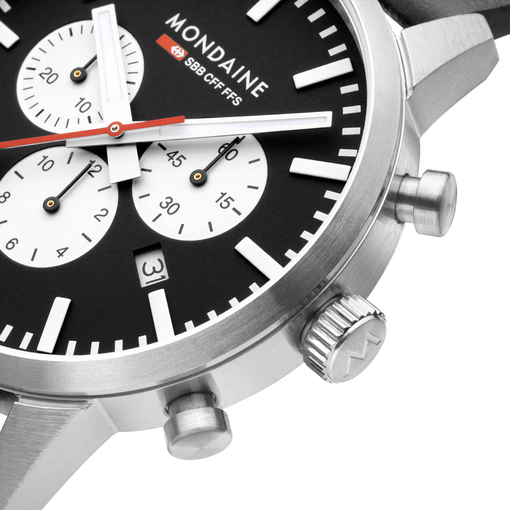 Mondaine evo big chronograph best sale