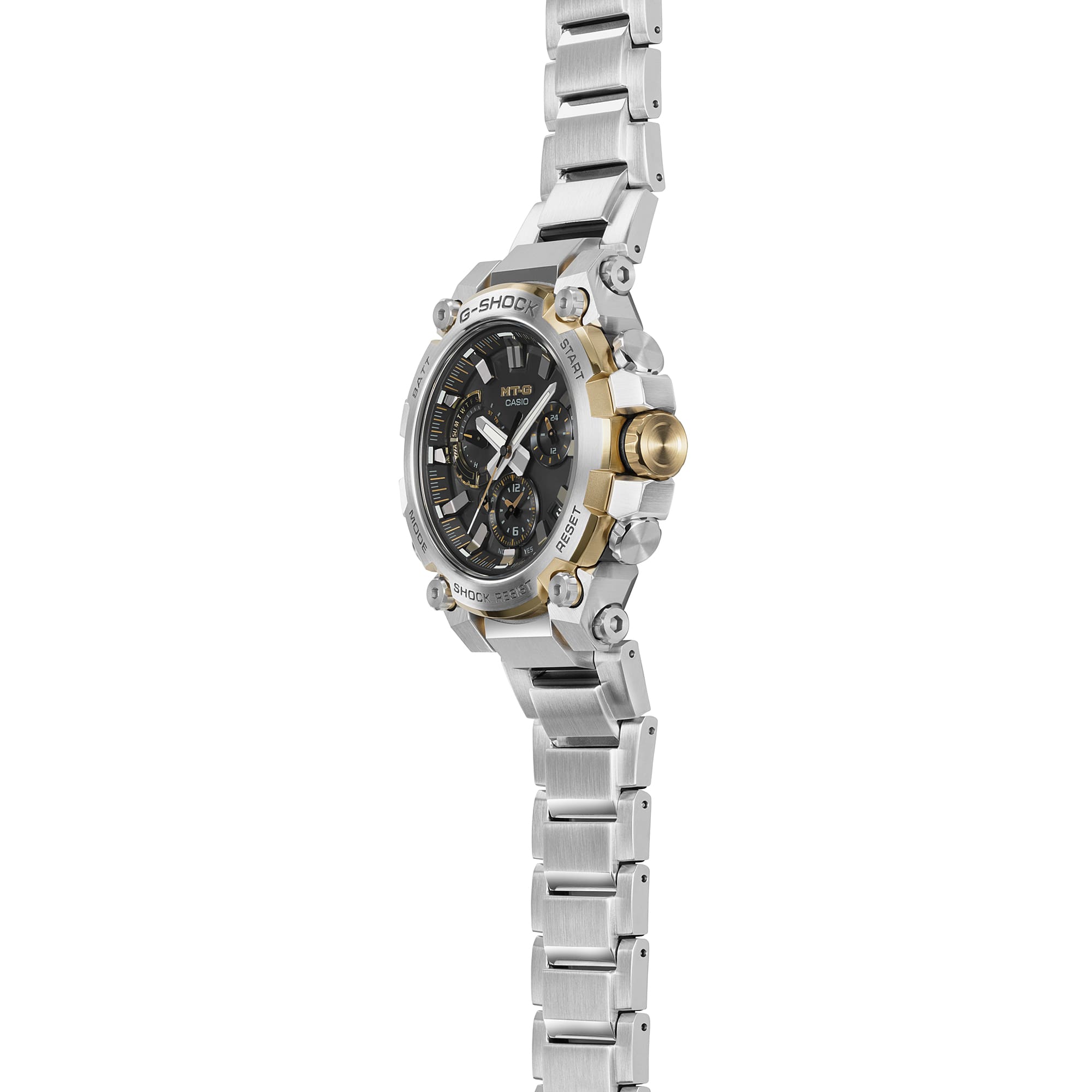 G-Shock Ultimate MTG Ana Silver Stainless Steel Timepiece MTGB3000D-1A9