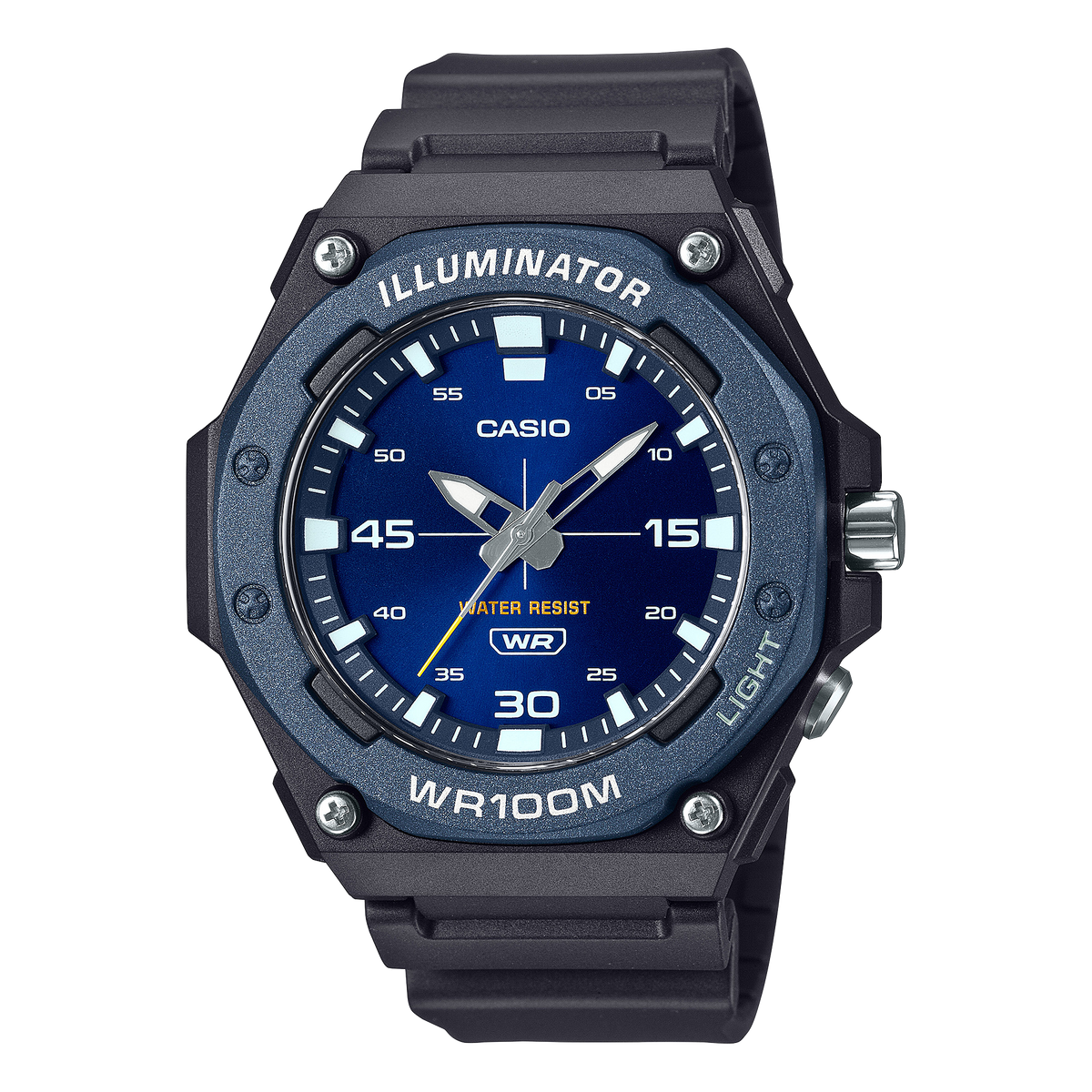 Casio Standard Heavy Duty Black Resin Band Watch MW620H-2A