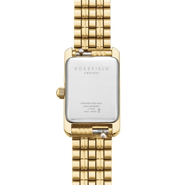 Rosefield Heirloom Mini Sunray Dial Gold Bracelet Watch MWGSG-M08