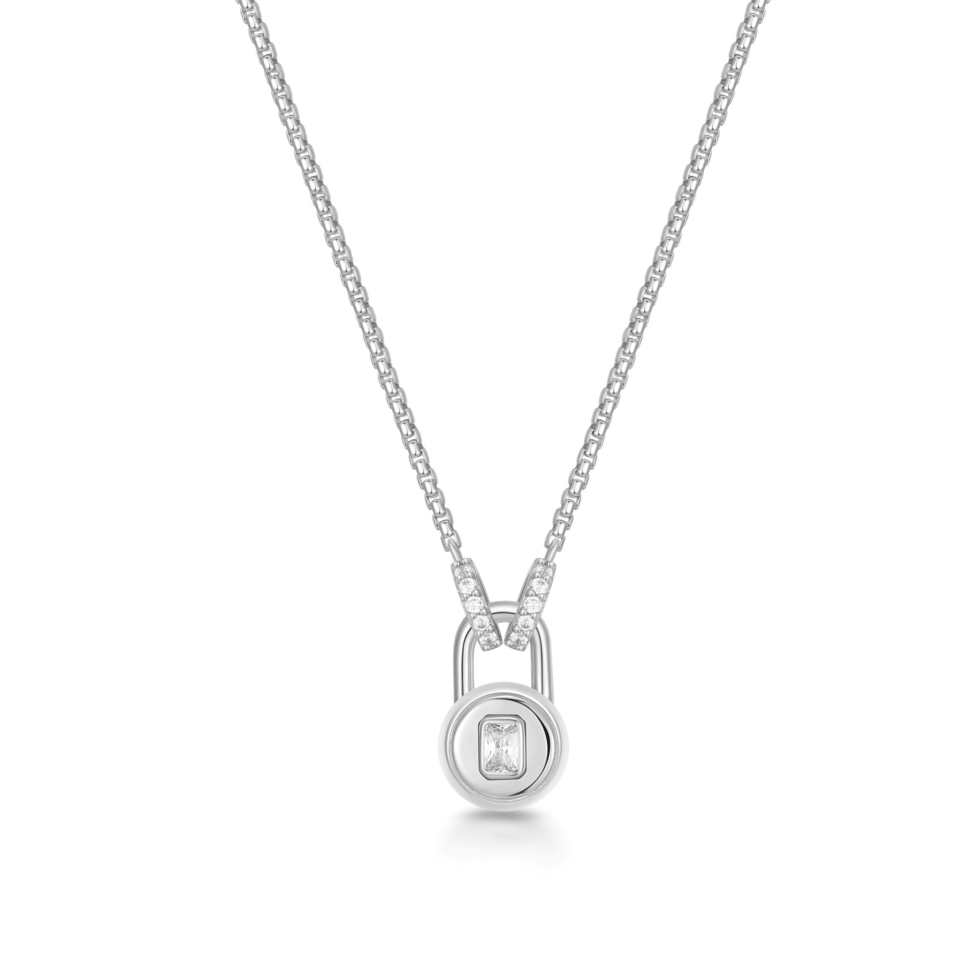 Ania Haie Silver Locket Necklace Sophisticated Statement Jewelry
