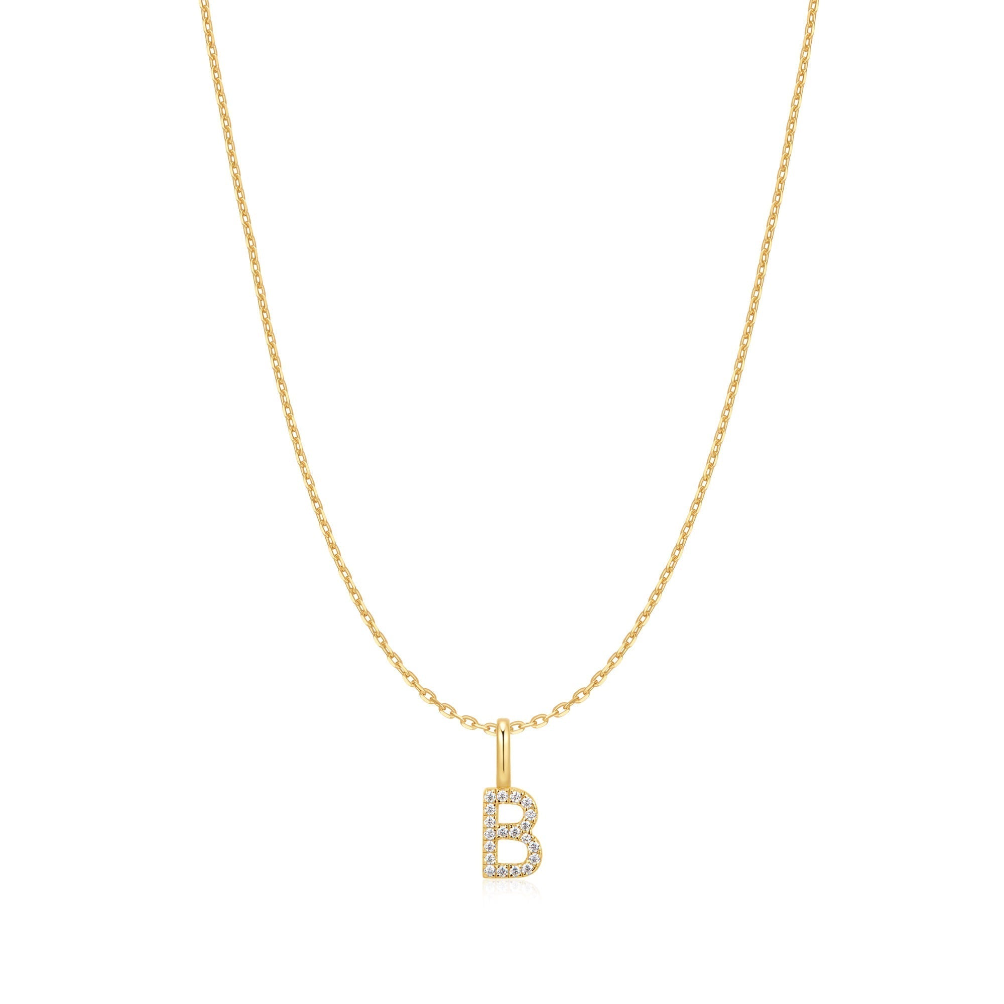 Ania Haie Gold Letter B Initial Necklace