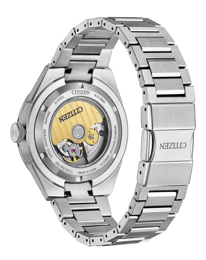Citizen Series 8 Automatic Stainless Steel Blue Dial Watch NA1037-53L