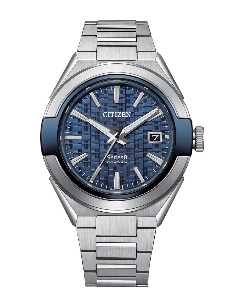 Citizen Series 8 Automatic Stainless Steel Blue Dial Watch NA1037-53L