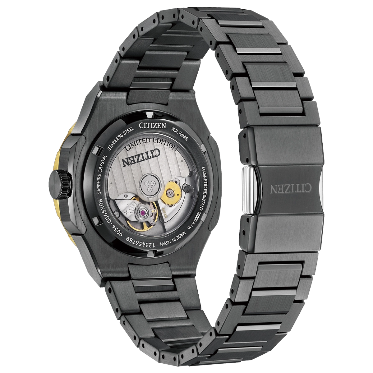 Citizen NB6035-55H exhibition caseback