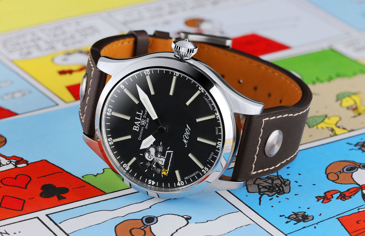Ball Engineer Master II Snoopy Flying Ace Leather NM2638C-L2J-BK