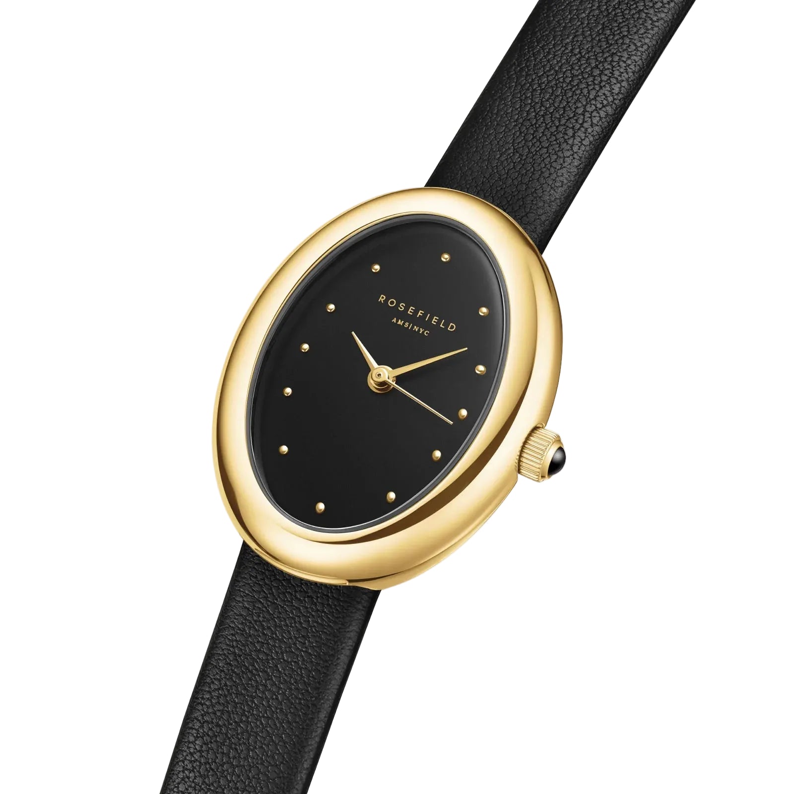 Rosefield Ovale Black Gold OVBGLG-OV18