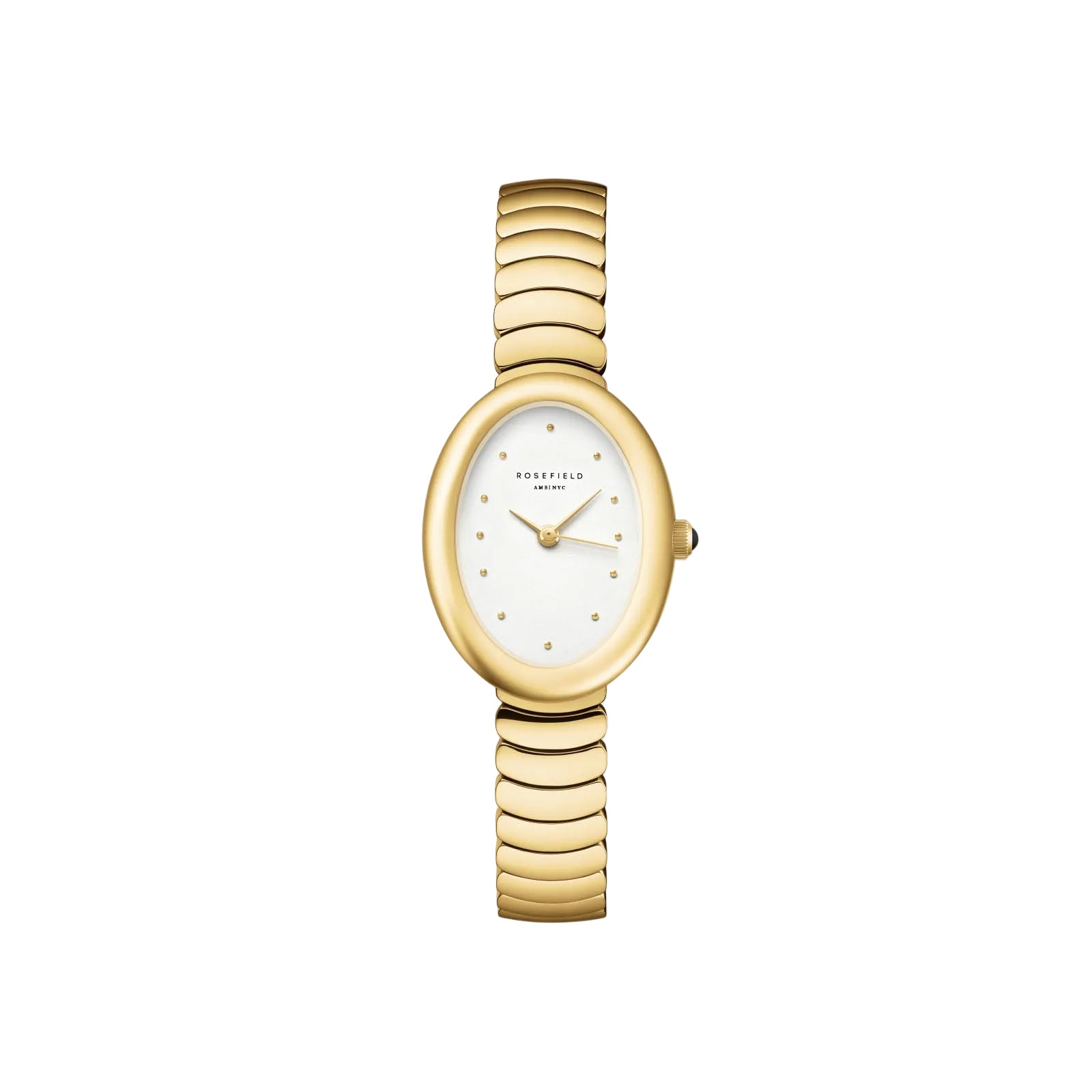 Rosefield Oval Pearl Dial Finish Watch OVWGSG-OV19