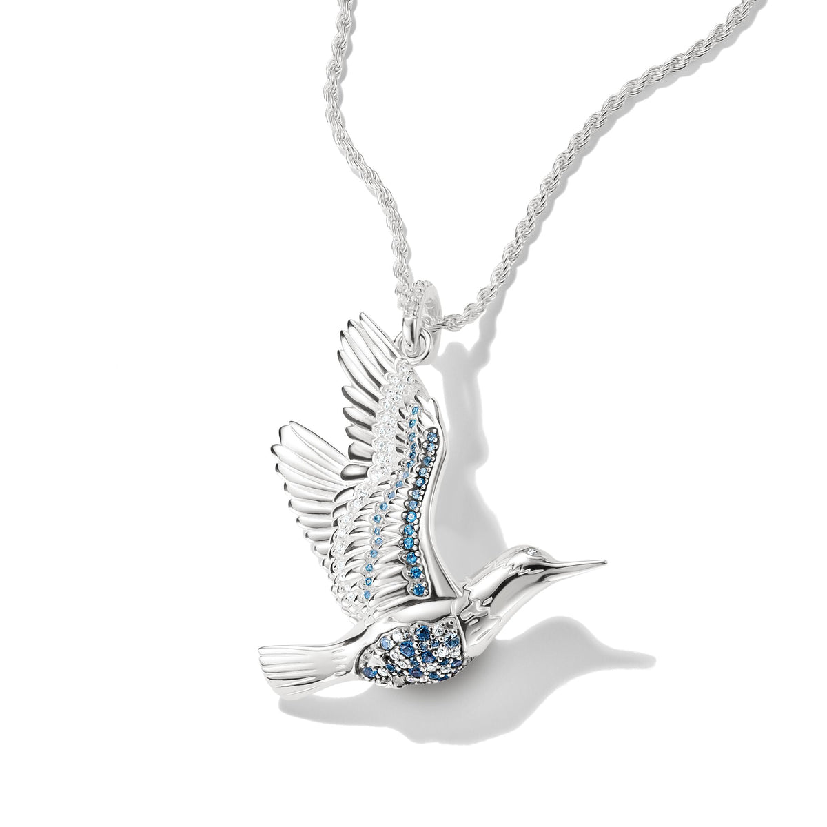 Thomas Sabo Pendant kingfisher with stones