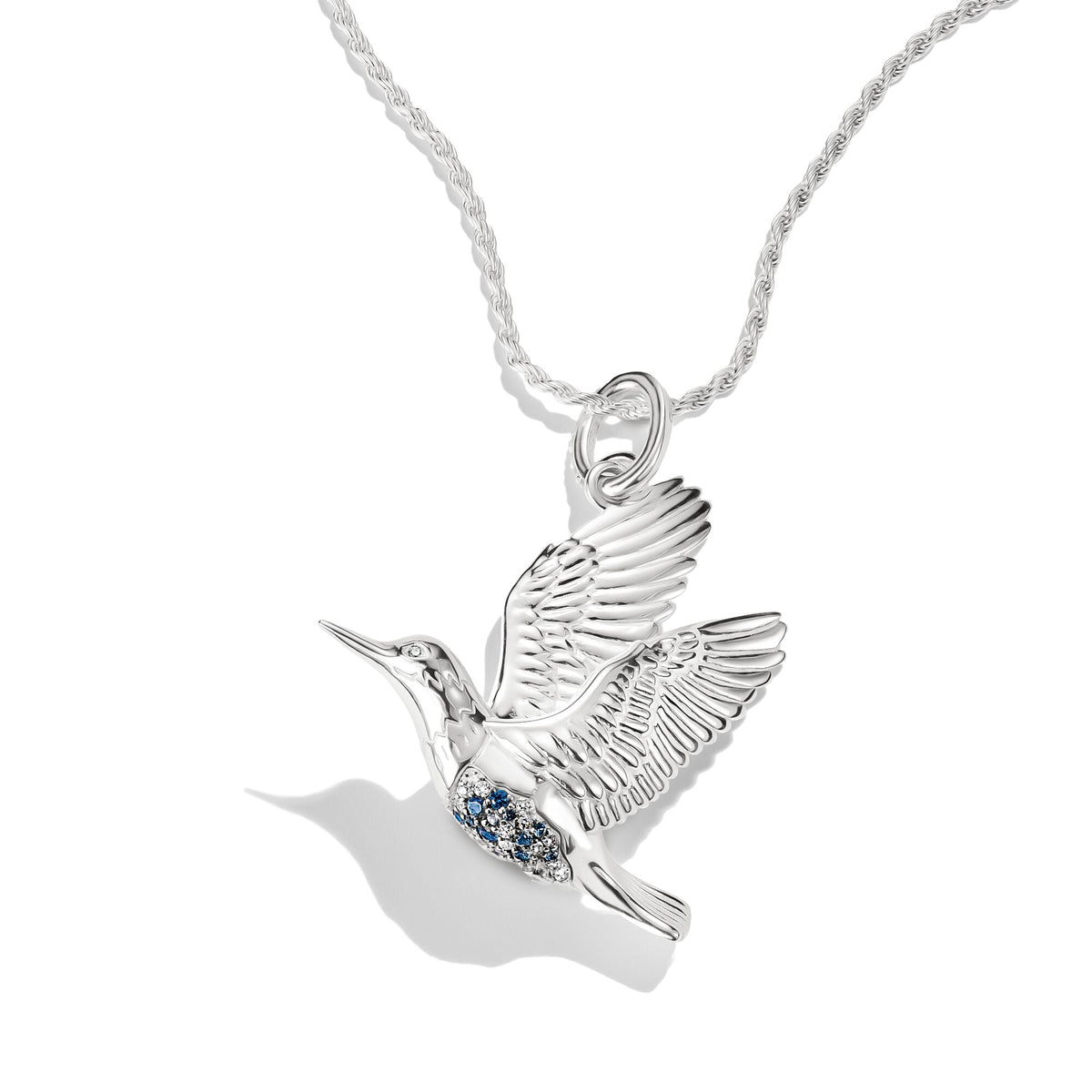 Thomas Sabo Pendant kingfisher with stones