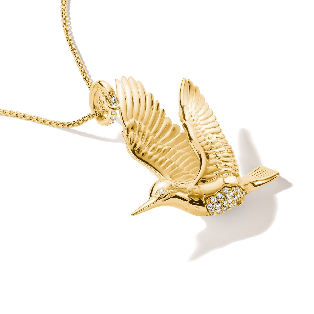 Thomas Sabo Pendant kingfisher with zirconia