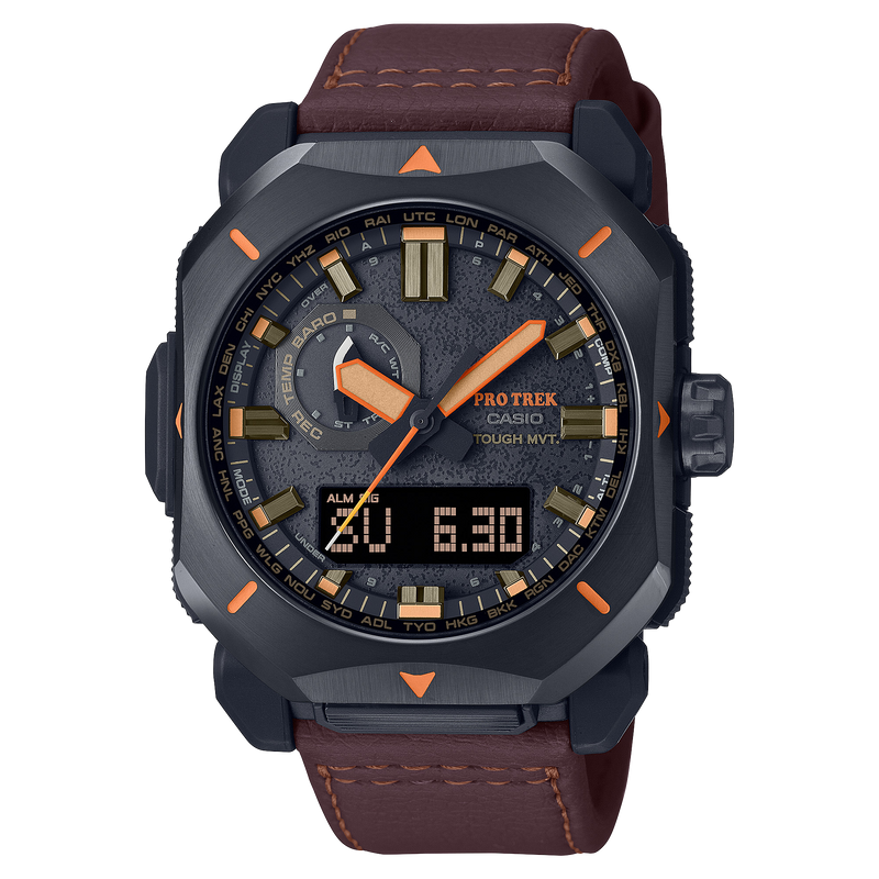 Casio Protrek Climber Line Solar Black Dial Watch PRW6900YL-5D